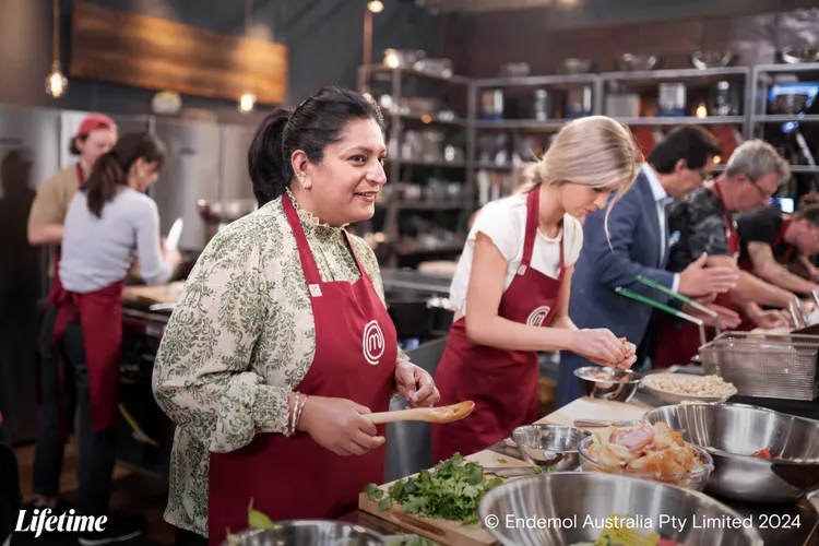 參賽者為比賽拚盡全力，搶奪25萬美元（約新台幣810萬）獎金。杰德影音提供