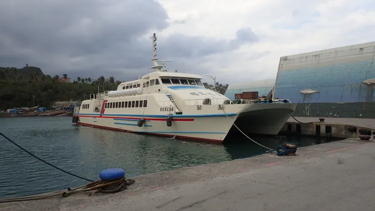 航港局統計共有23航次因颱風停航。航港局提供