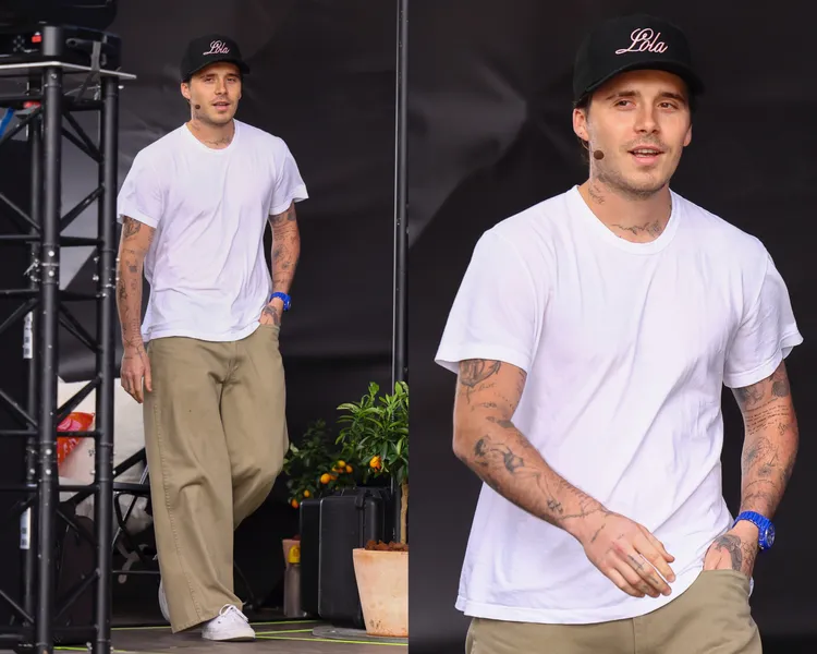 布魯克林戴上HUBLOT Big Bang Integrated靛藍陶瓷計時碼錶。品牌提供