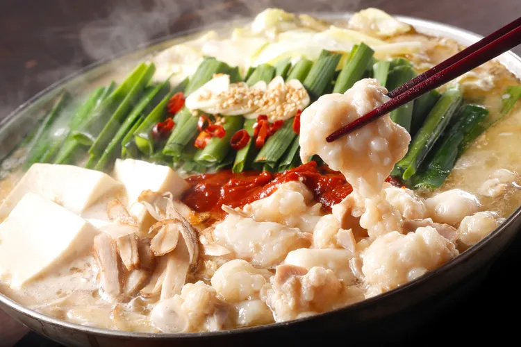 筑前屋以牛內臟為主角的摩滋鍋物相當特別。業者提供