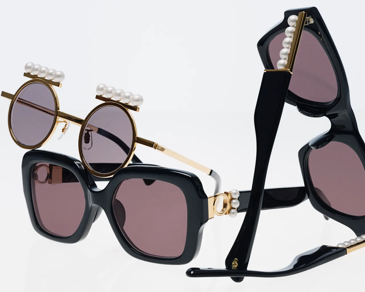 TASAKI x EYEVAN太阳眼镜。品牌提供