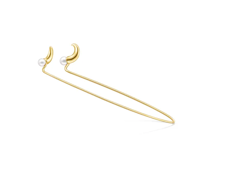 TASAKI x 藤本樹《預言的那由多》18K黃金&阿古屋珍珠頭飾，30萬元
