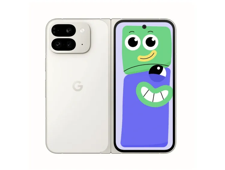 Google Pixel 9 Pro Fold專屬「看過來」AI拍照模式，可吸引孩童目光。Google 提供