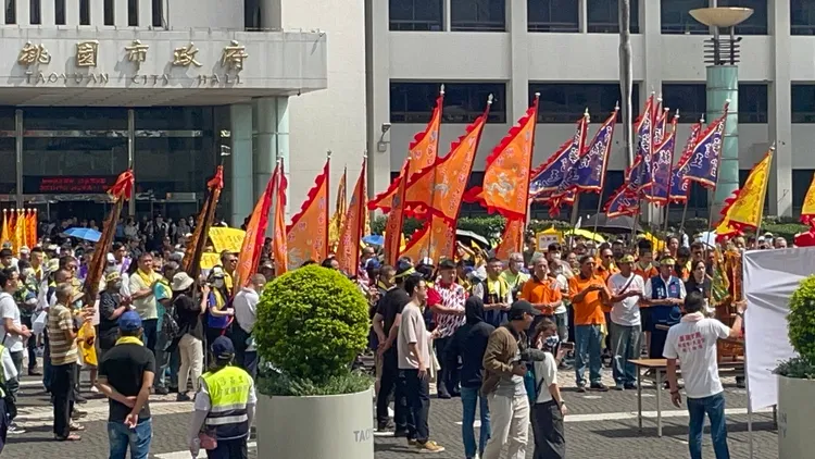 民眾陳情。張沛森攝