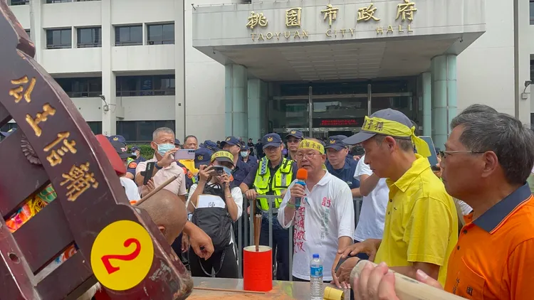 游吾和提訴求。張沛森攝