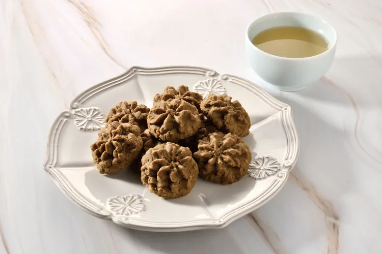 鐵觀音曲奇花餅禮盒。業者提供