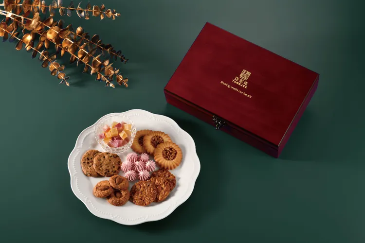 典藏松木手製餅乾禮盒。業者提供