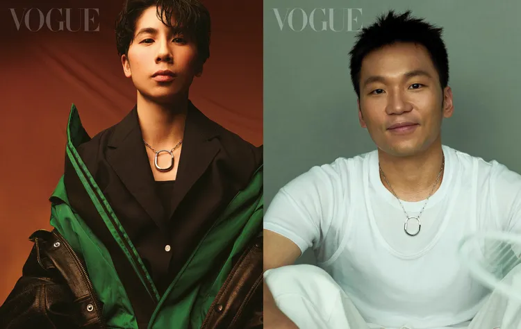 蒙地卡羅之夜特邀嘉賓 2024年巴黎奧運的中華隊金牌得主-「世界拳后」林郁婷、「麟『洋』配」李洋(圖片來源 VOGUE TAIWAN)