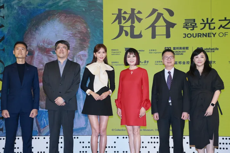 林志玲優雅出席記者會。彭欣偉攝