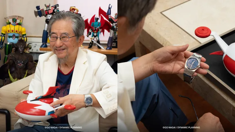 無敵鐵金剛系列漫畫家永井豪。品牌提供