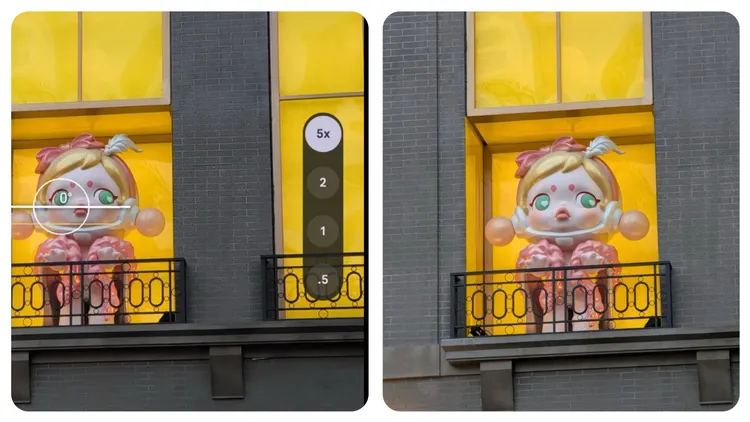 9 Pro XL擁有5倍望遠鏡頭。趙筱文 攝