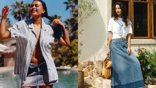 Levi’s單寧裙裝俏麗又百搭　這件根本「行走的修圖神器」