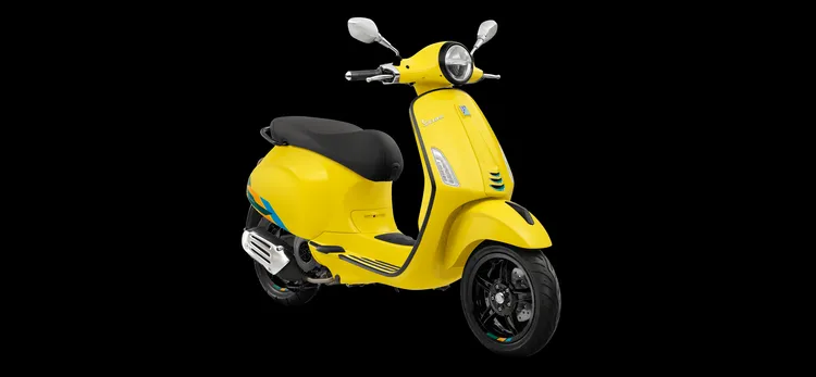 Vespa Primavera S 150 i-get ABS FL新色「含羞草黃」。業者提供