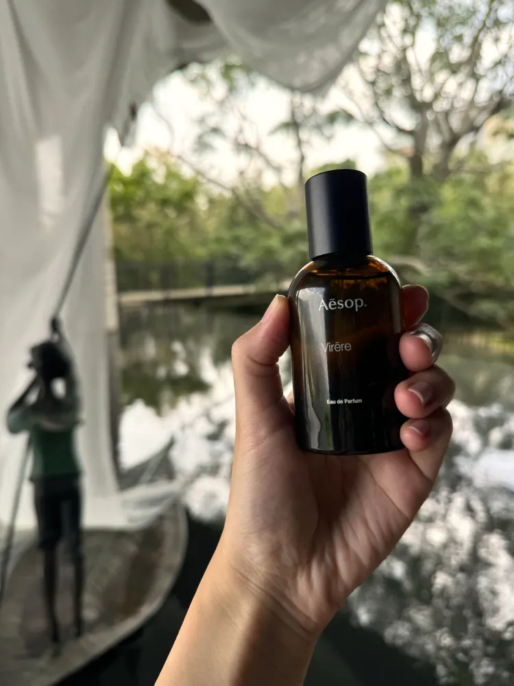 Aesop蔚香水選在苗栗富貴三義美術館發表。張家玲攝