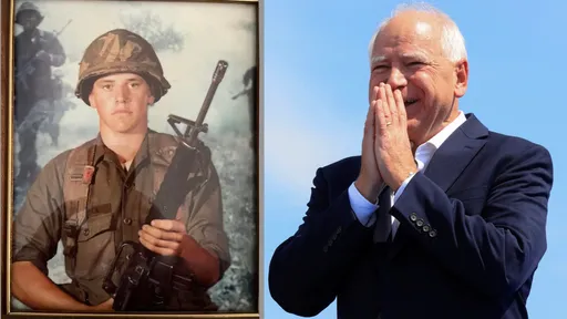 影片|川普團隊猛攻華茲逃兵 賀錦麗曖昧回覆:我敬佩軍人