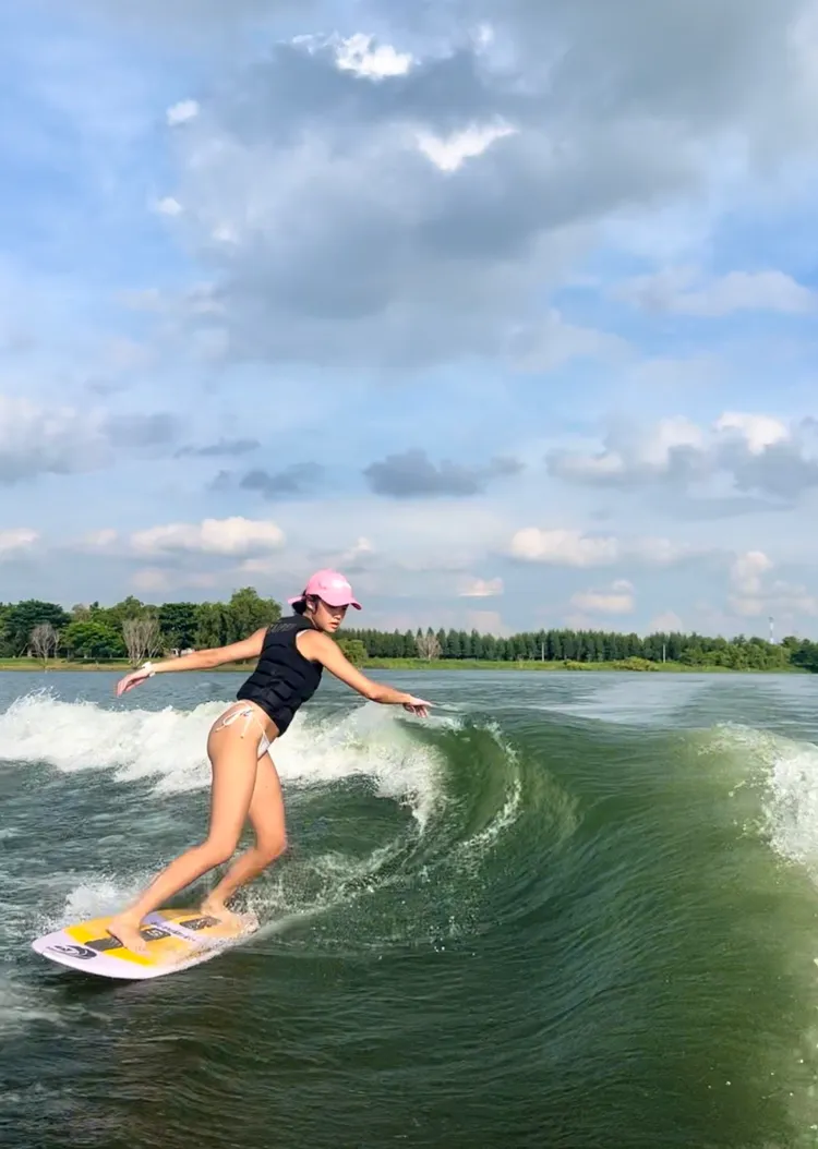 2024台北國際滑水公開賽，10國好手齊聚社子島碼頭。北市府體育局提供