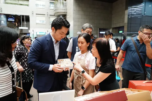 台北庇護工場推中秋禮盒辦抽獎 蔣萬安揪市民作伙獻愛心
