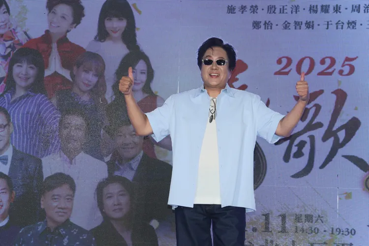 楊耀東今受訪時，被媒體問及劉文正近況。彭欣偉攝