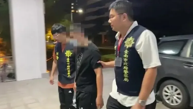永康警方在案發後逮到陳男等人，主嫌楊男一度潛逃，後來也遭警方逮捕。翻攝照片