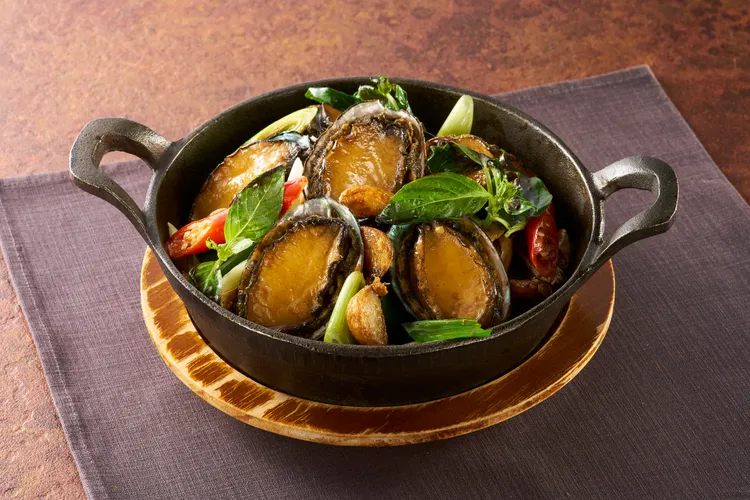 三杯九孔蕈鮑菇。業者提供