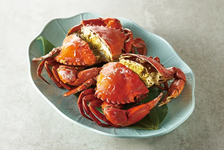 鹽焗處女蟳。業者提供