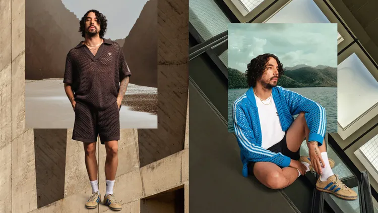 聯名服飾藉由鉤針編織呈現鬆弛精緻的氣息。品牌提供