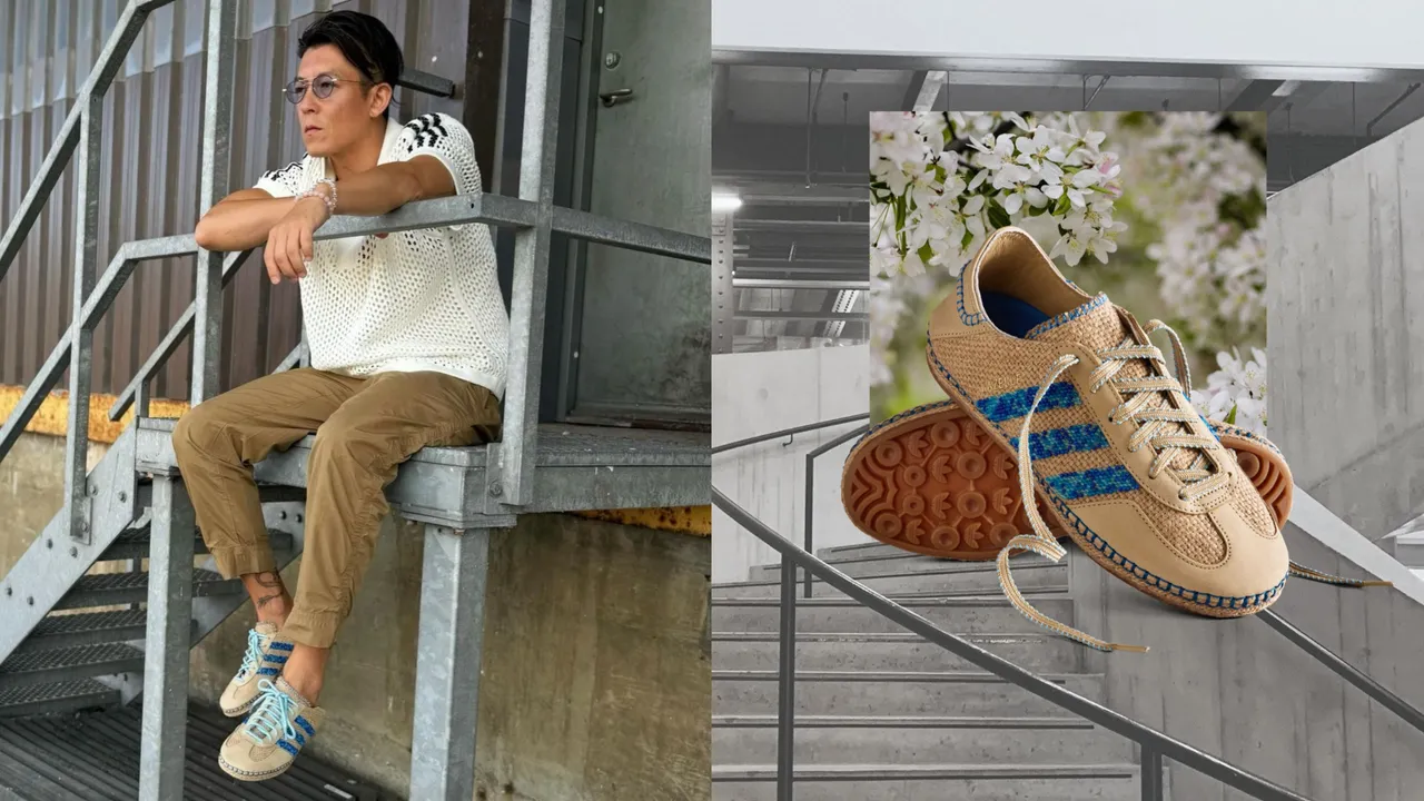 adidas Originals與陳冠希推出聯名新品。左圖翻攝陳冠希IG、右圖品牌提供