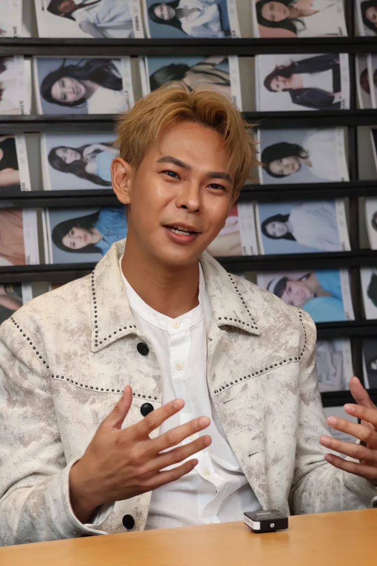 孫綻常被朋友虧「何德可能」把到米可白。莊宗達攝