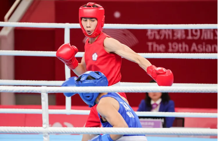 林郁婷在本屆奧運屢創佳績。中央社