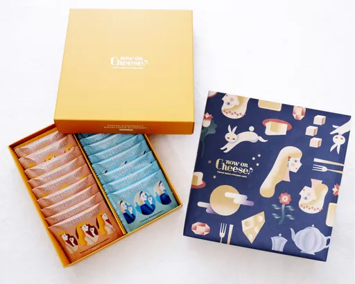 「Now on Cheese♪」夾心起司蛋糕首登台 新光三越A8中秋快閃櫃開跑