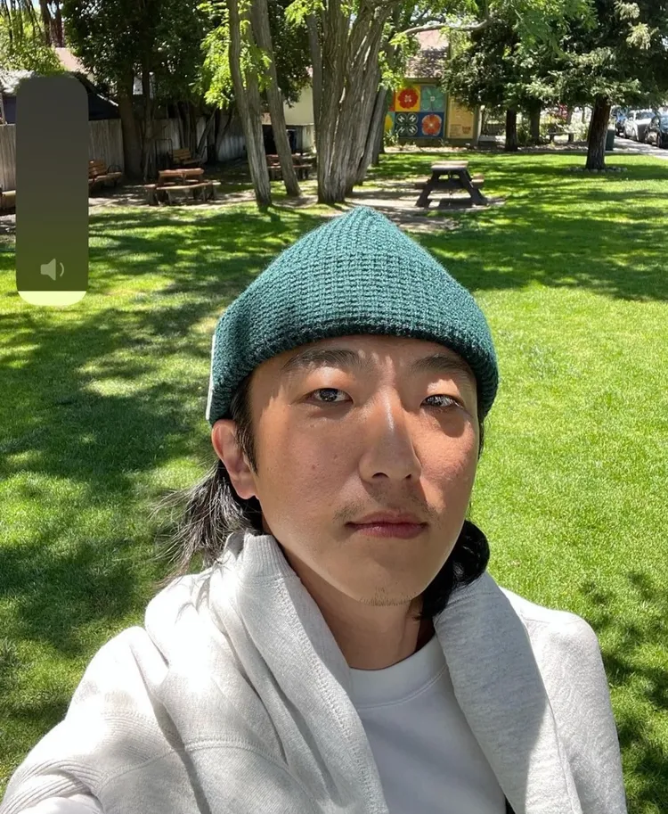 可是懷秋這張自拍照又很像Rain。翻攝懷秋IG