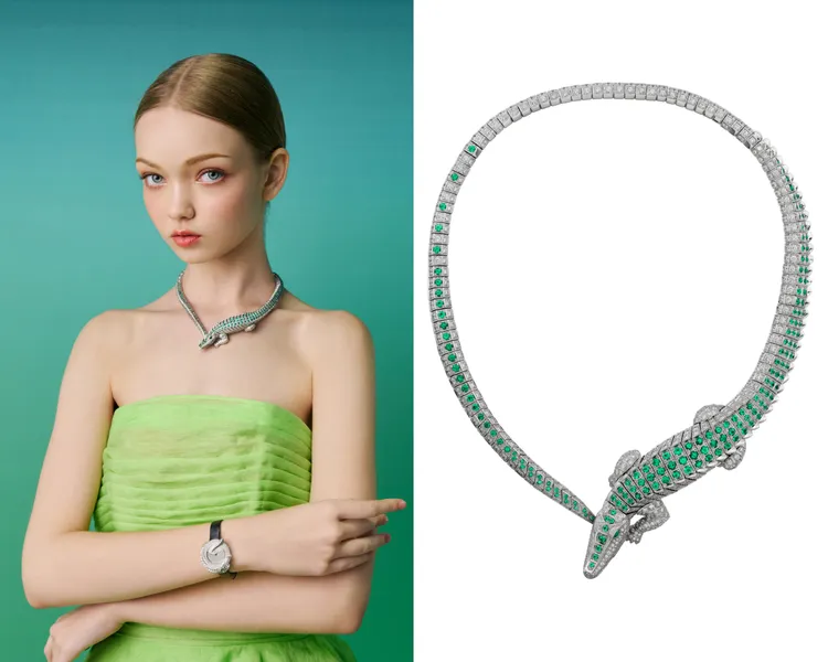 Faune et Flore de Cartier項鍊。品牌提供