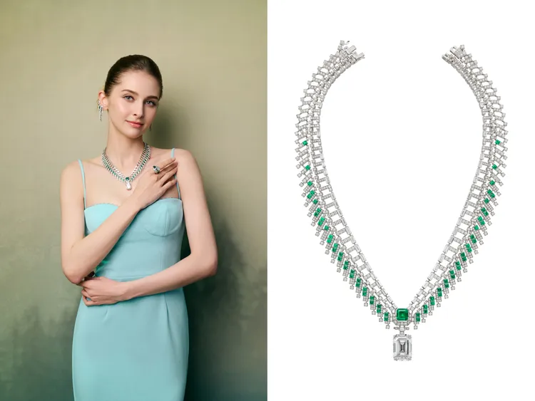 GRATTACIELO項鍊。品牌提供