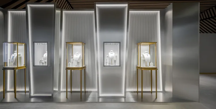 ARCHITECTURE & PURITY精巧結構與簡約線條展區。品牌提供