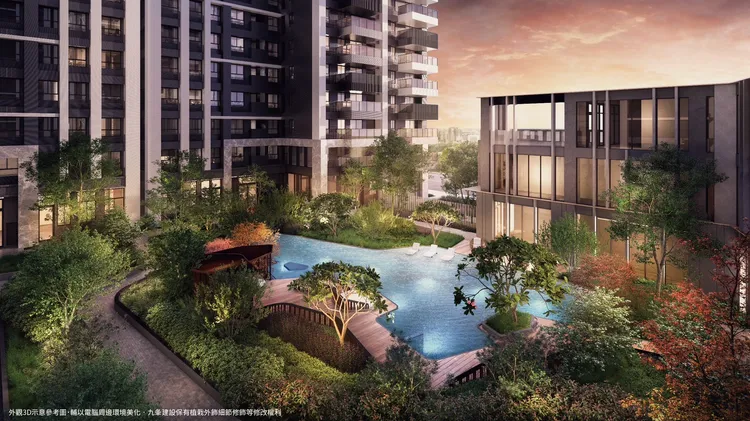 建案打造堪比豪宅等級公設與建材配備！ 泰郡提供