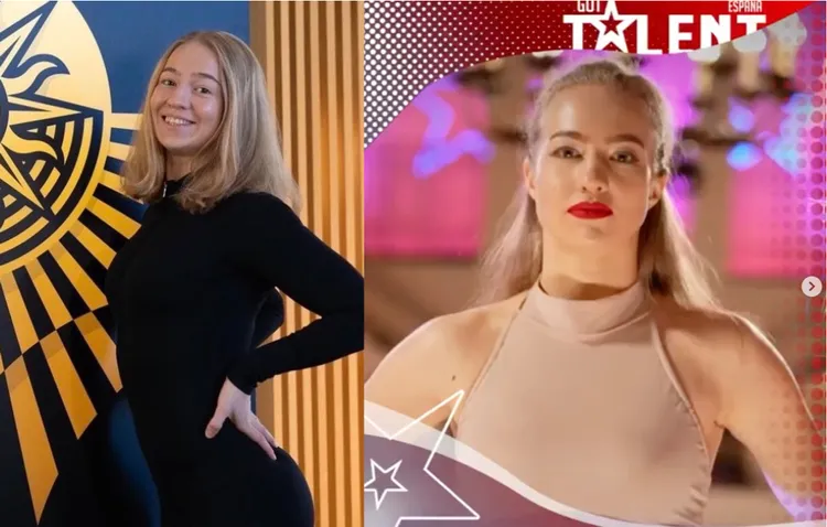 康菲托娃在出事當下仍保持自若對觀眾比讚。翻攝自IG@m_knf