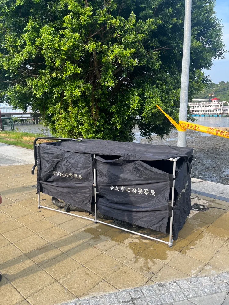 警方封鎖現場。警方提供