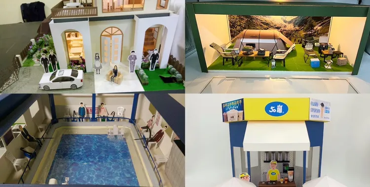 飛機別墅、飲料店等紙紮商品買氣較上月大幅成長逾2倍。Yahoo奇摩拍賣提供