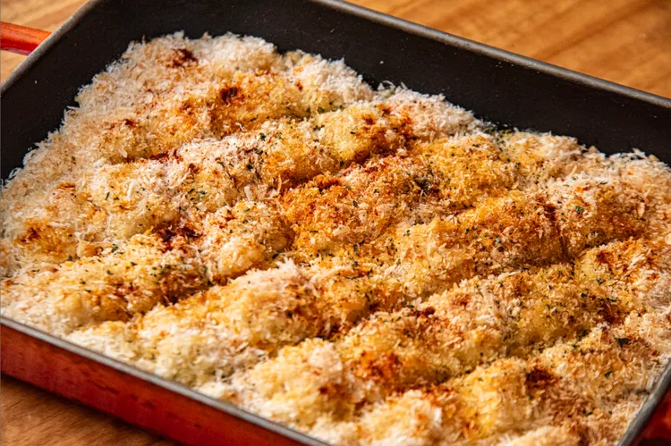 歐風館夏季奧林匹克主題菜色之普羅旺斯焗烤鮮魚。業者提供