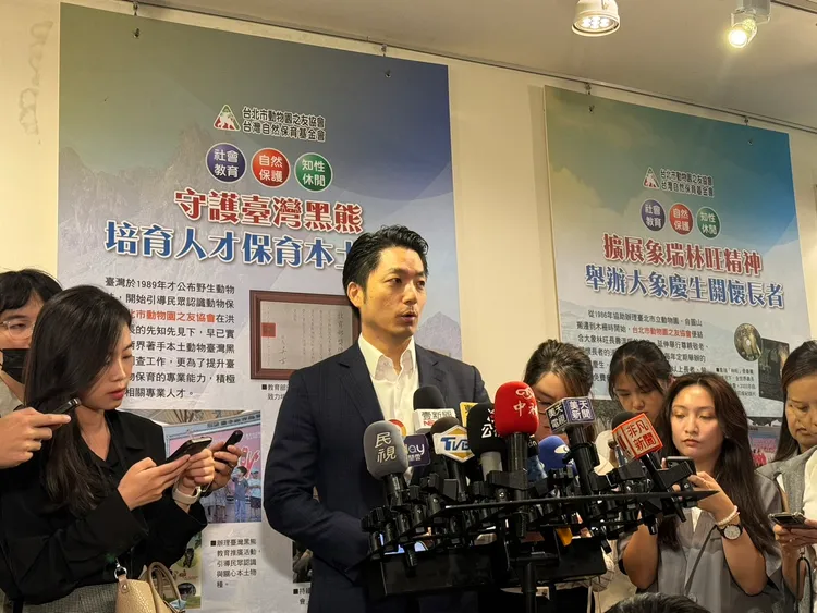 台北市長蔣萬安昨（19日）受訪時回應大巨蛋相關問題。記者張綵茜攝