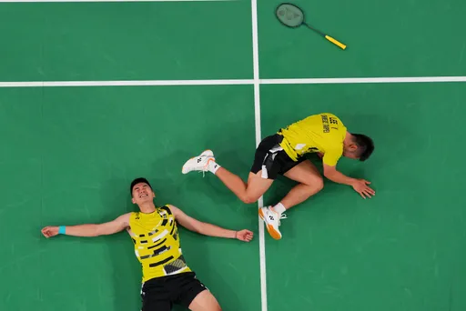 巴黎奧運|「麟洋配」驚喜奪金!經典「聖筊」再現