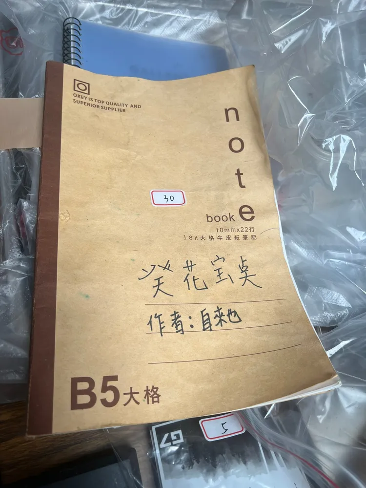 張嫌自編的「癸花宝点」。民眾提供