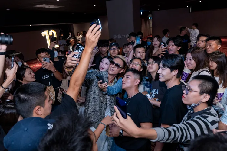 《角頭－大橋頭》演員人氣爆棚。曼尼娛樂提供