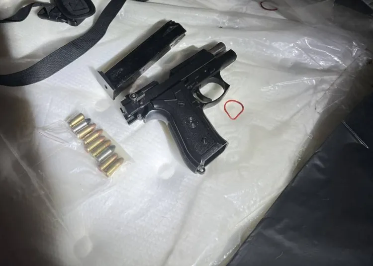 警方查獲槍械。警方提供