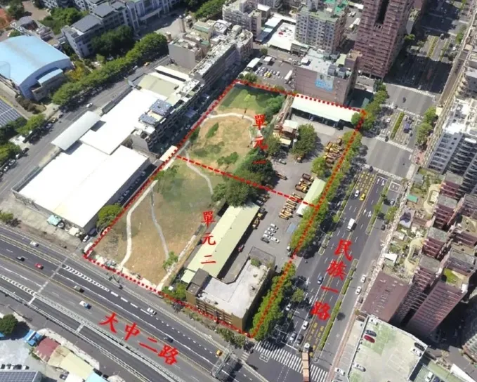 三地集團機20都更案總投資額達125億元，未來將興建商辦與住宅。高市府提供