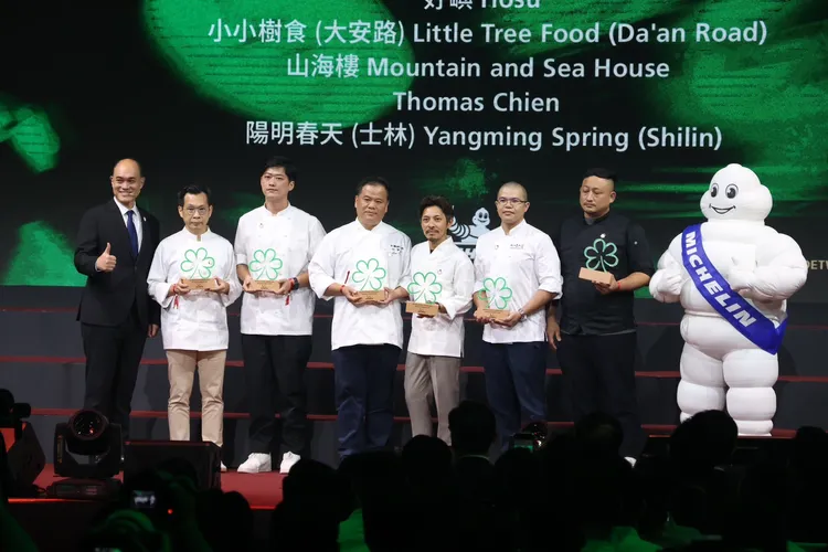米其林指南公布2024年星級名單，綠星由高雄Thomas Chien等餐廳獲得。莊宗達攝