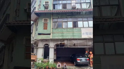 台中出租套房火警 租客跳3樓窗戶逃生摔死