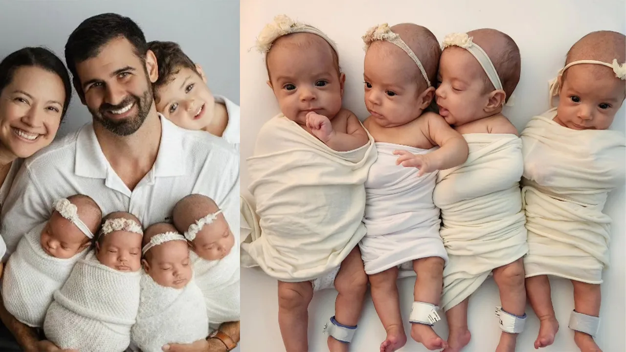 家裡有四個孩子，而且還是四胞胎那會是什麼光景？四胞胎媽媽Samantha 說，所以她買了八口爐。（咦？！ - YouTube, image size:1280x720