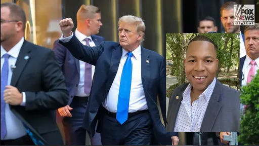 像他这样的年轻黑人都支持川普 原因很简单