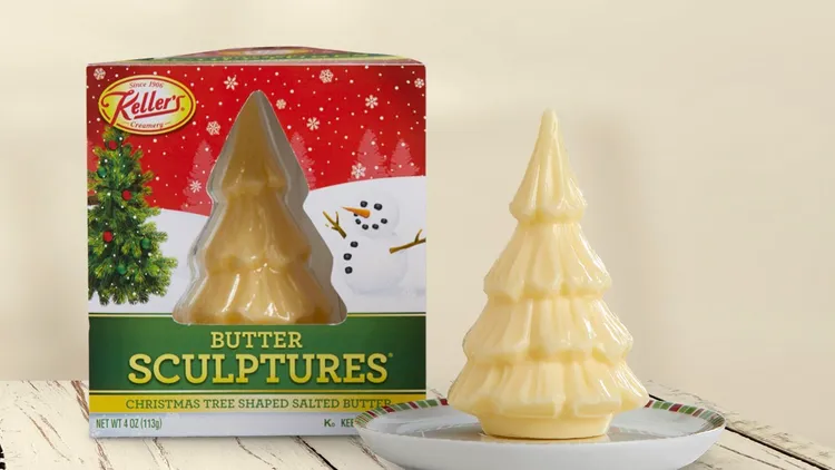 藍舌病恐造成歐洲奶油價格飆升。翻攝自Keller's Creamery官網